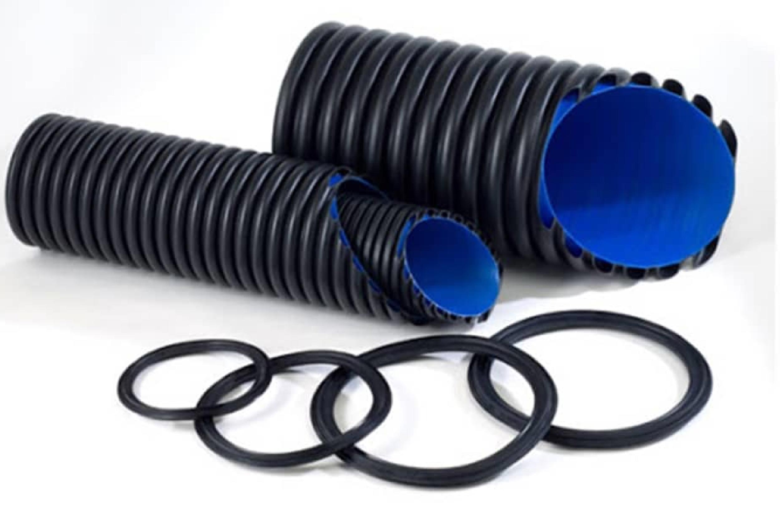 Sản phẩm ống nhựa HDPE gân sóng