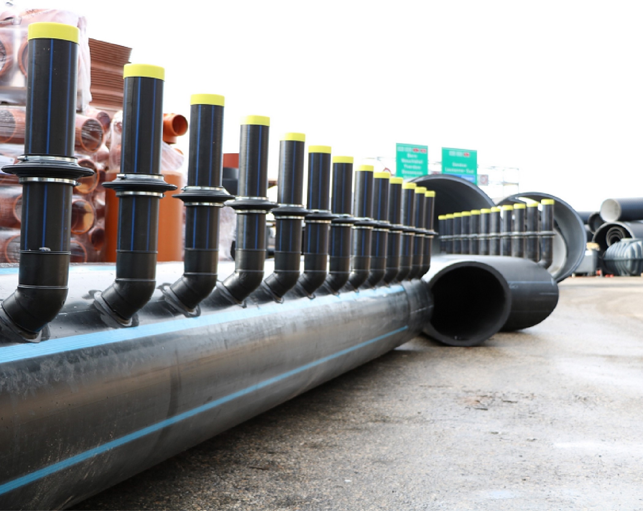 Ứng dụng ống HDPE thông gió