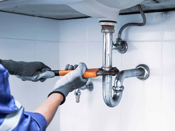 Mở ống thoát nước bồn rửa mặt khi bị tắc